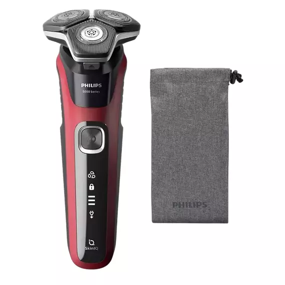 Aparat de ras electric Philips S5883/10, Rosu | Negru