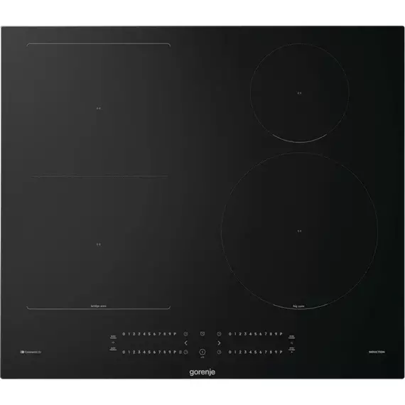 Plită cu inducție Gorenje GI6432BCWF, Negru