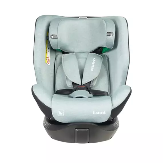 Scaun auto Caretero Lumi i-Size, Grupa 0+/1/2/3 (0-36 kg), Verde