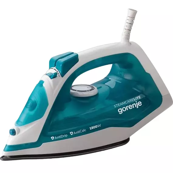 Fier de călcat Gorenje SIH1800TQC, 1800W, Verde/Alb