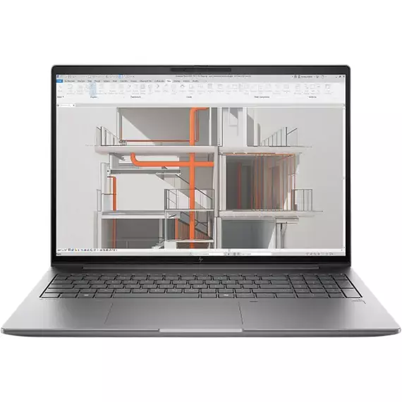 Stație de lucru 16" HP ZBook X G1i 16, Meteor Silver, Intel Core Ultra 7 255H, 32GB/1024GB, Windows 11 Pro
