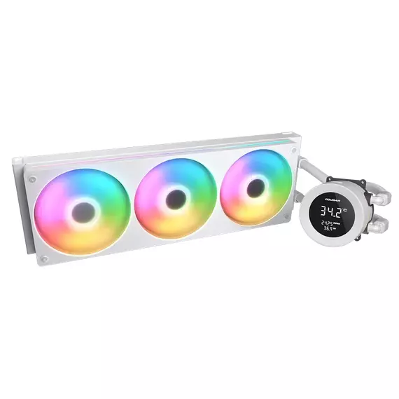 Cooler procesor Cougar Poseidon Vistek ARGB 360 White