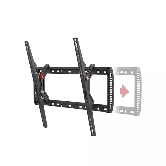 Suport înclinat pe perete BARKAN BM410T, Negru