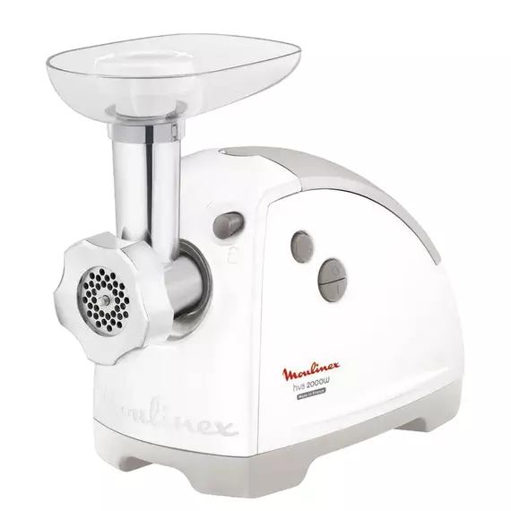 Mașină de tocat carne Moulinex HV8 ME626132, Alb