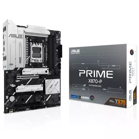 Placă de bază ASUS PRIME X870-P, AM5, AMD X870, ATX