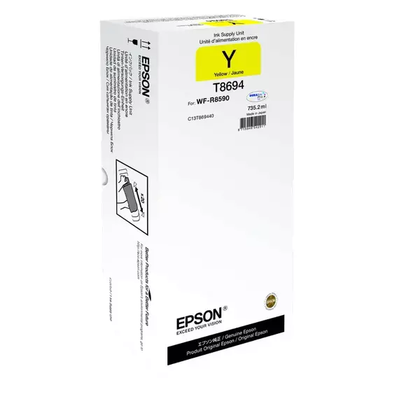 Recipient de cerneală Epson C13T8694, 1520,5ml, Galben