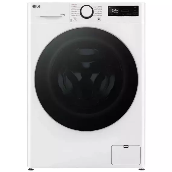 Mașină de spălat cu uscător LG F2DR509S1W, 9kg, Alb