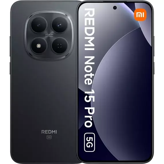 Xiaomi Redmi Note 15 Pro 5G, 8GB/256GB, Negru
