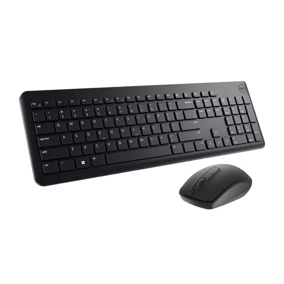 Set Tastatură + Mouse DELL KM3322, Fără fir, Negru