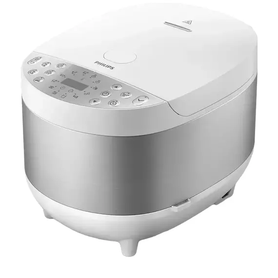 Aparat de gătit multifuncțional Philips HD4713/40, Alb | Argintiu