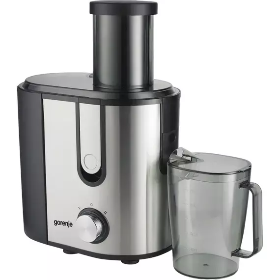 Storcător de fructe și legume Gorenje JC900E, Negru Inox