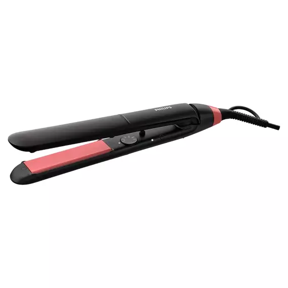 Placă de îndreptat părul Philips StraightCare Essential BHS376/00, Negru