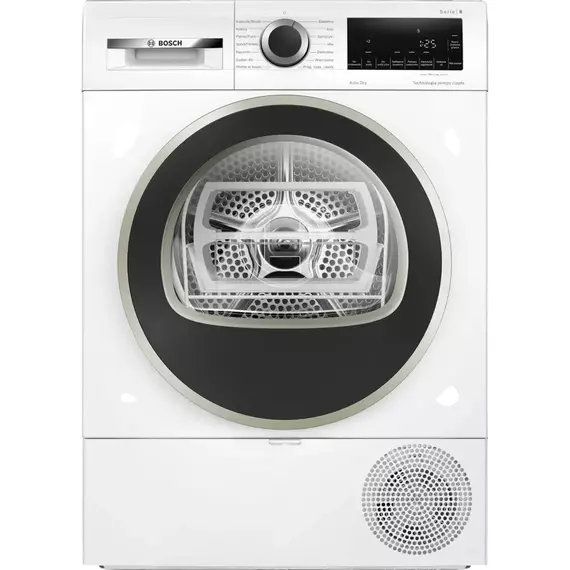 Uscător de rufe Bosch WQG1417EPL, 9kg, Alb