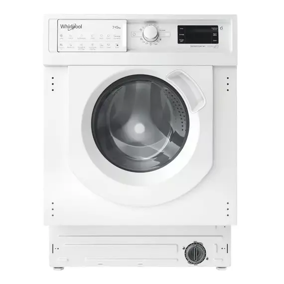 Mașină de spălat cu uscător Whirlpool BI WDWG 751482 EU N, 7kg, Alb