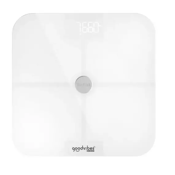 Cântar de podea Tefal BM9640S1, Alb