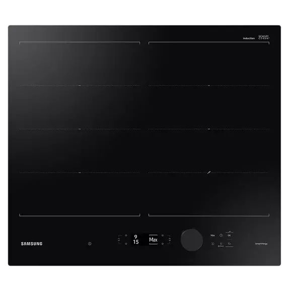 Plită cu inducție Samsung NZ64B7799FK/WT, Negru