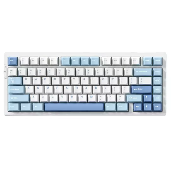 Tastatură MCHOSE G75 Pro, Cu fir / Fără fir, Albastru