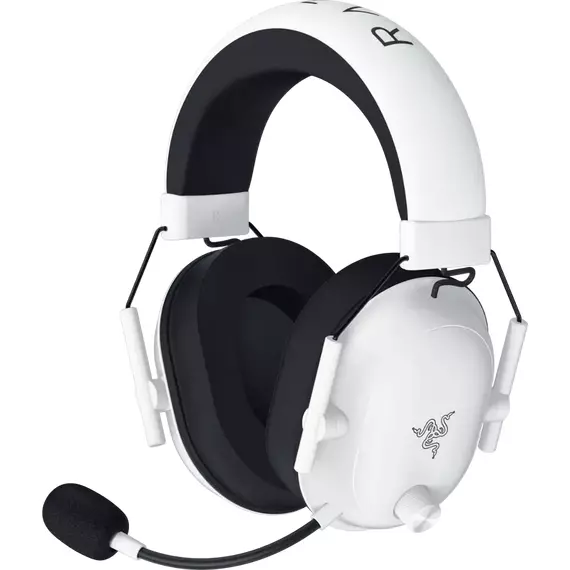 Căști gaming Razer BlackShark V2 HyperSpeed, Fără fir/Cu fir, Alb