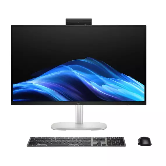 Computer All-in-One HP EliteStudio 8 G1i, 27", Intel Core Ultra 7 265, 16GB/512GB, Fără SO, Argintiu