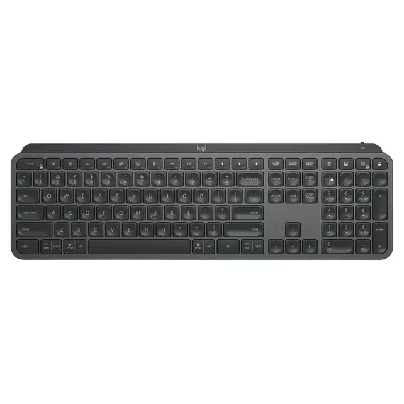 Tastatură Logitech MX Keys for Business, Fără fir, Grafit