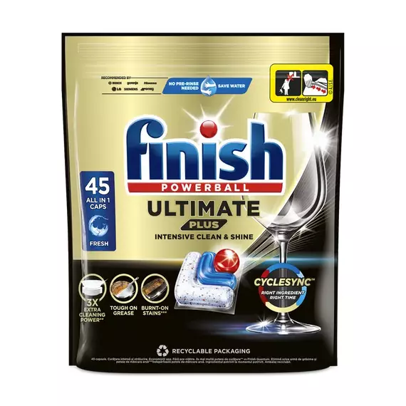 Tablete Finish Ultimate Plus Fresh 45 buc