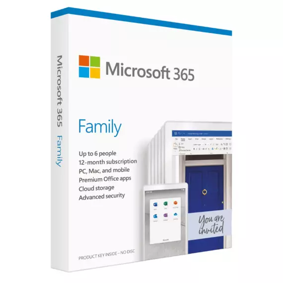 Soft Microsoft Microsoft 365 Family English Sub 1YR
