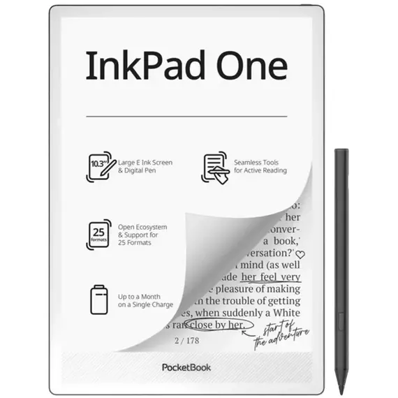 eBook Reader PocketBook 1030 InkPad One, Negru mat