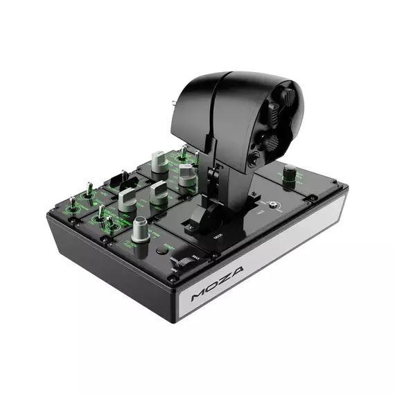 Joystick pentru jocuri MOZA MTP Throttle Panel, Negru
