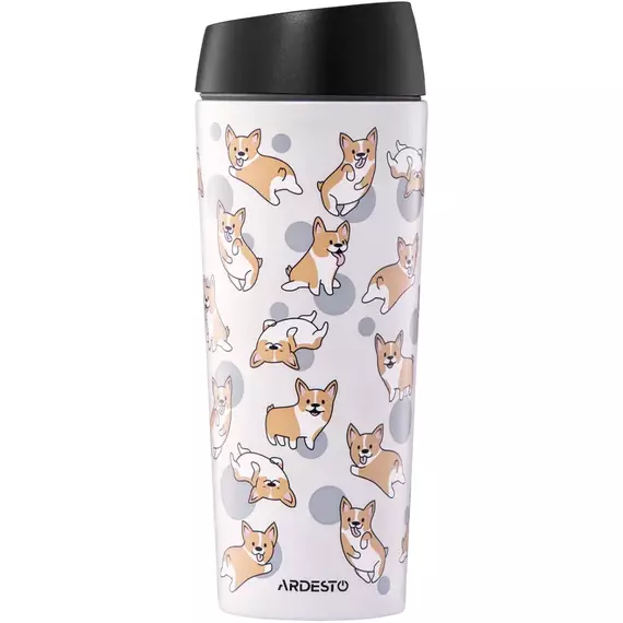 Cană termos Ardesto AR2645CR, 0,45L, Gri