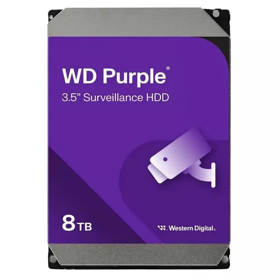 Unitate HDD Western Digital WD Purple, 3.5", 8 TB 