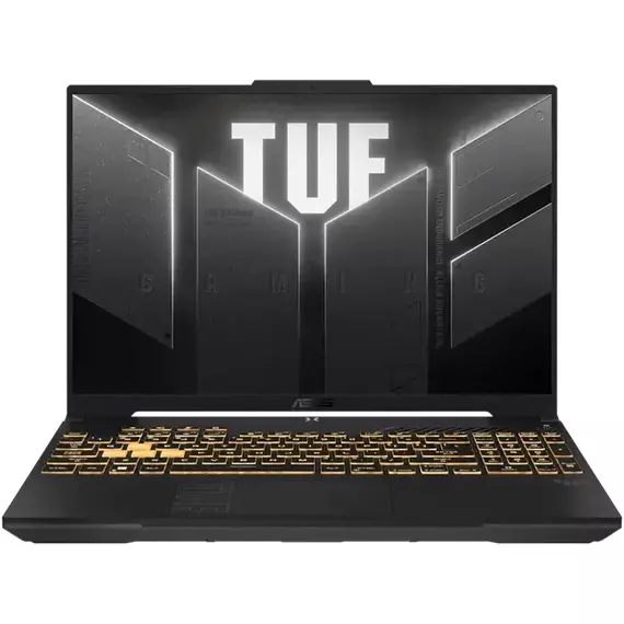 Laptop Gaming 16" ASUS TUF Gaming F16 FX607VJB, Mecha Gray, Intel Core 5 210H, 16GB/512GB, Fără SO