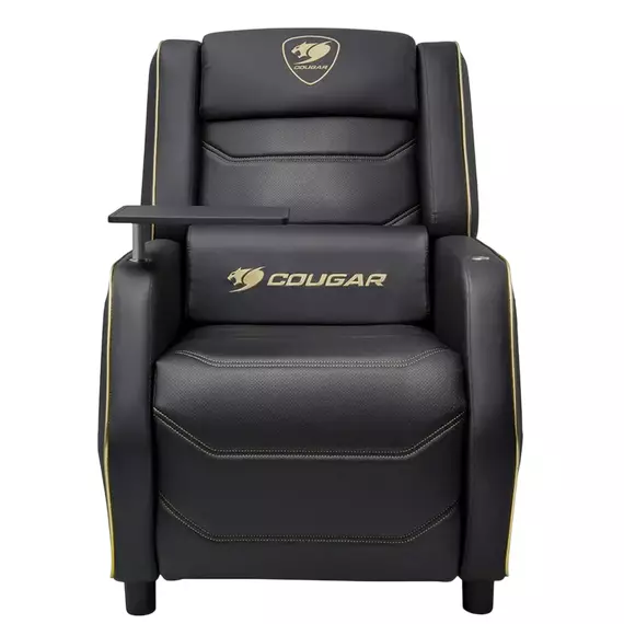 Scaun Gaming Cougar Ranger Pro Royal, PVC Piele, Negru | Auriu