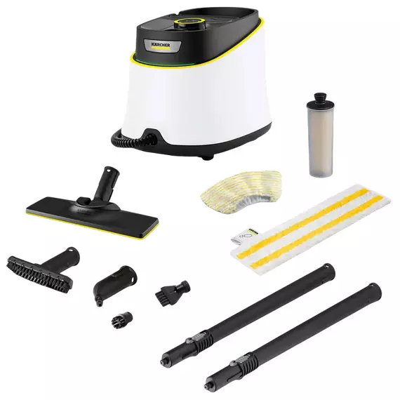 Aparat de curățat cu abur Karcher SC 3 Deluxe EasyFix 1.513-430.0, Alb