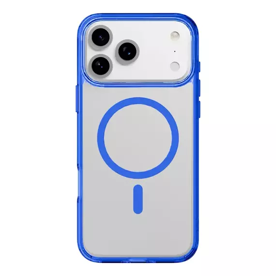 Husă Cellularline Iconic Mag pentru Apple iPhone 17 Pro, Albastru