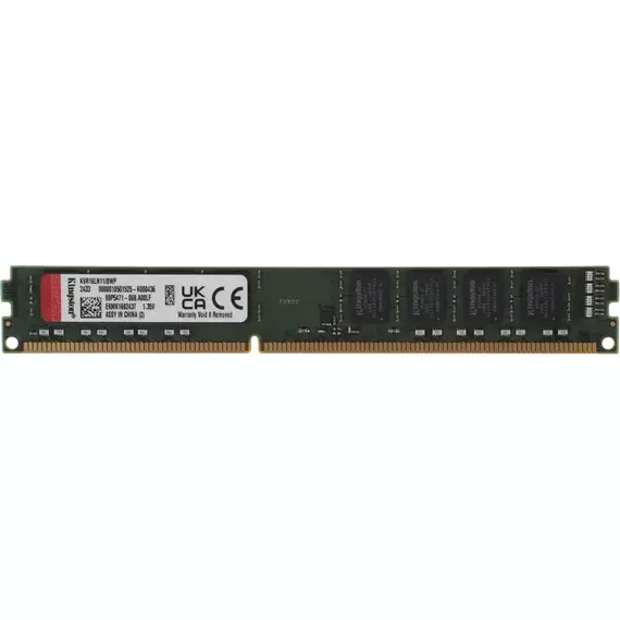 Memorie RAM Kingston ValueRAM, DDR3 SDRAM, 1600 MHz, 8GB, KVR16LN11/8WP