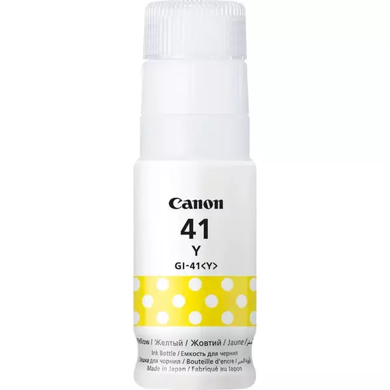Recipient de cerneală Canon GI-41, 70ml, Galben