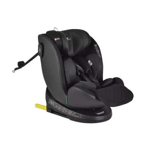 Scaun auto Cangaroo Castor 40-150cm black 3801005151844