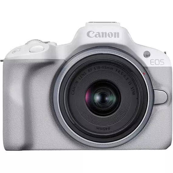 Aparat Foto Mirrorless Canon EOS R50 & RF-S 18-45mm f/4.5-6.3 IS STM KIT