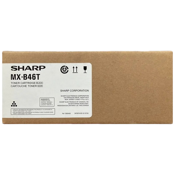 Toner Sharp MXB46T, Negru