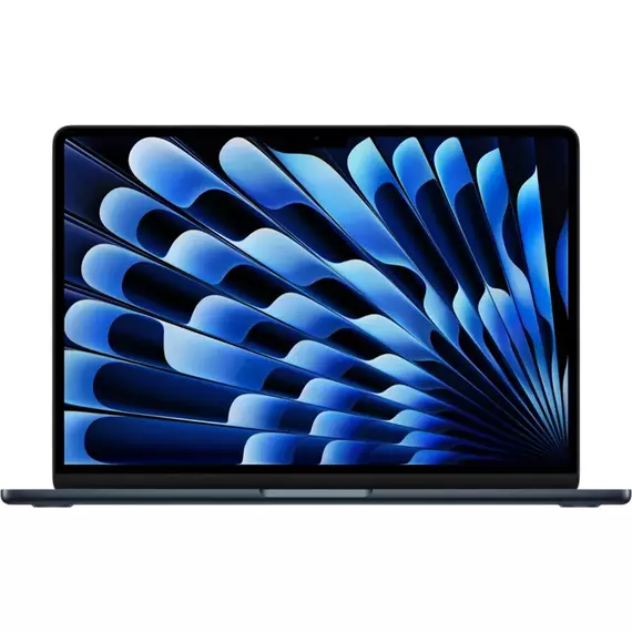Laptop 13,6" Apple MacBook Air 13, Midnight, M5 with 10-core CPU and 10-core GPU, 16GB/1024GB, macOS Tahoe