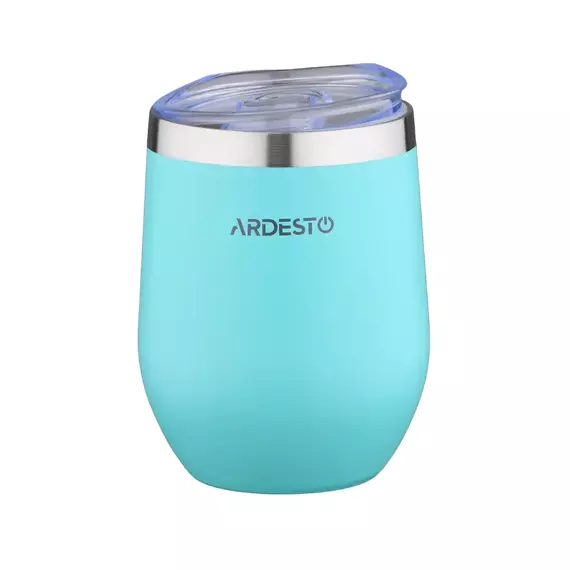 Cană termos Ardesto AR2635MMS, 0,35L, Albastru deschis