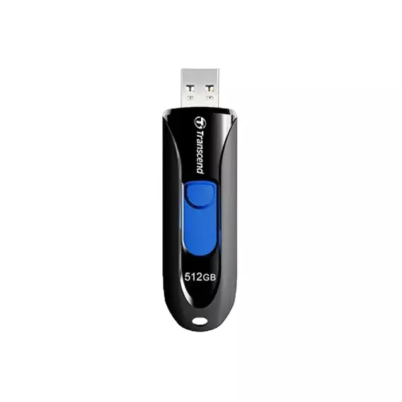Memorie USB Transcend JetFlash 790, 512GB, Negru/Albastru