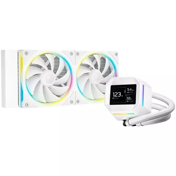 Cooler procesor Deepcool LM240 WH