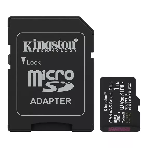 Card de Memorie Kingston Canvas Select Plus, 1024GB (SDCS3/1TB)