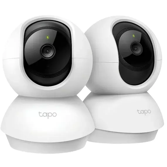 TP-Link Indoor TAPO C210 (2-pack), 3Mpix, Pan/Tilt Home Security Wi-Fi Camera