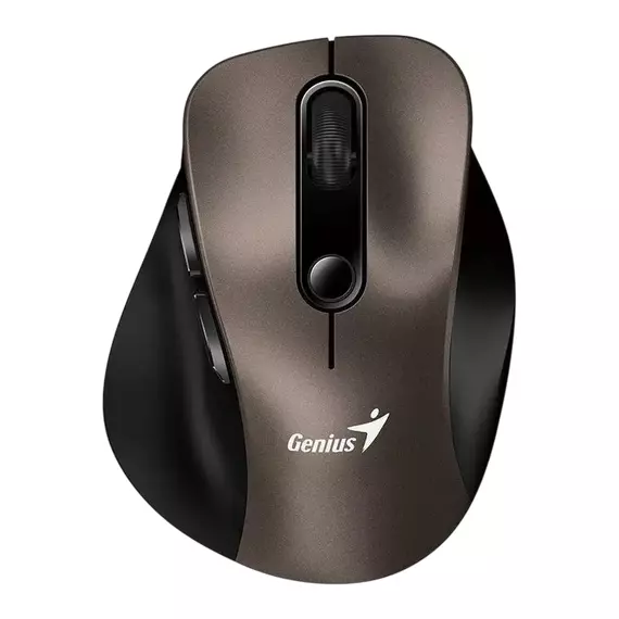 Mouse Wireless Genius Ergo 9000S, Champagne Titanium