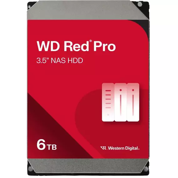 Unitate HDD Western Digital WD Red Pro, 3.5", 6 TB 