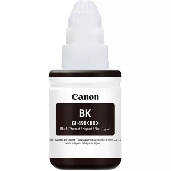 Recipient de cerneală Canon GI-490, 135ml, Negru