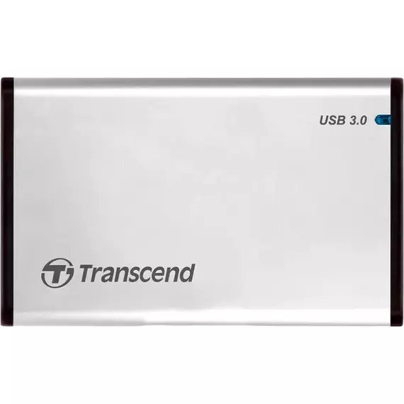 Carcasă externă Transcend TS0GSJ25S3, Argintiu (TS0GSJ25S3)