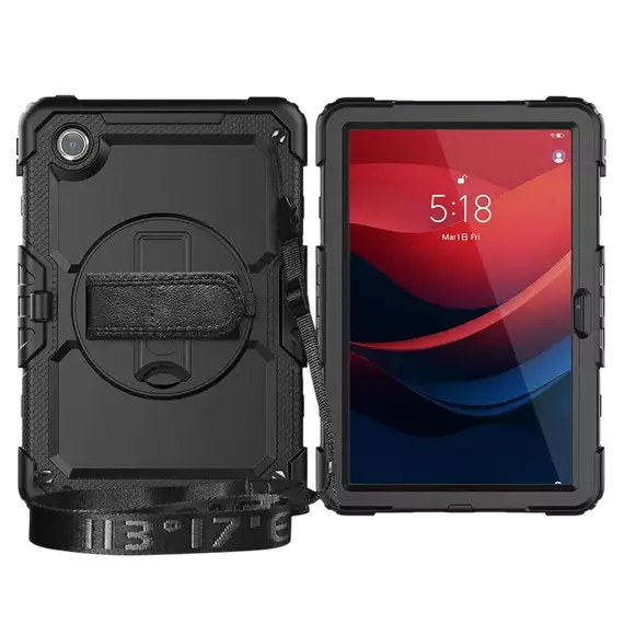 Husă pentru tabletă Tech Protect Solid360 pentru Lenovo Tab M11, Negru